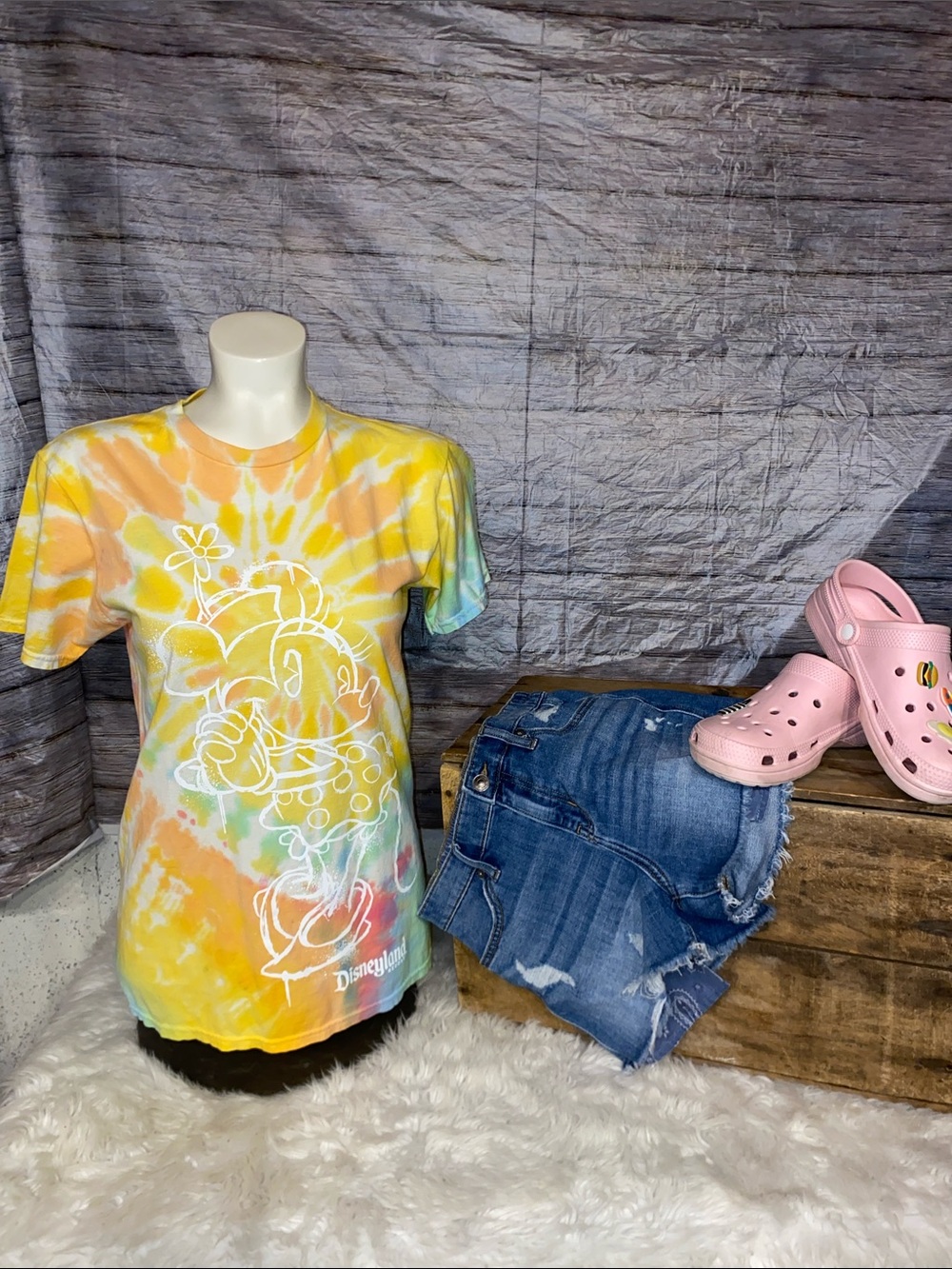 Disneyland Resort Tie Dye Minnie Mouse Tee